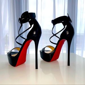 Black Choca Christian Louboutin Heels
